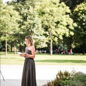 Vera Wang bridesmaid dress